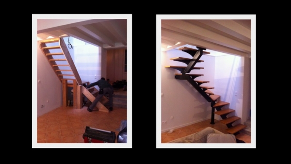 Remplacement d'un escalier